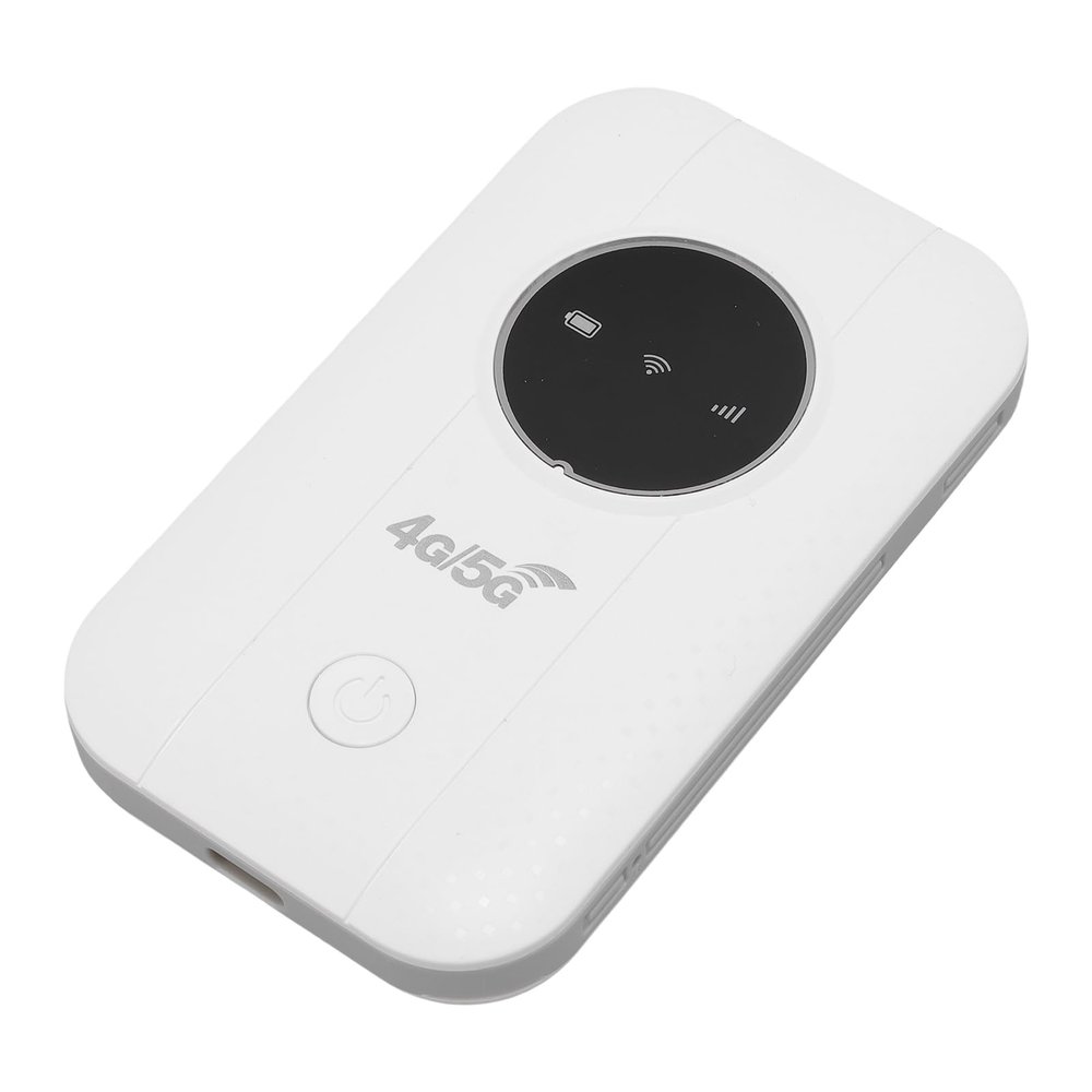 SUNGOOYUE 4G 5G WiFi Mobile Hotspot with SIM Card Slot, Supports 10 Connected Devices - Suitable for Smartphones and Laptops