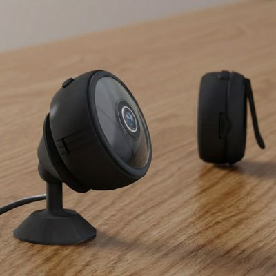 Pixlumvue Mini 1080P HD Security Camera, Night Vision, Motion Detection, Magnetic Mount, 120 Wide-Angle WiFi/Hotspot Mini Cam, Portable Indoor Surveillance & Wearable Body Camera, 256GB Support