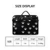 Adornori Dog Paws Print Laptop Sleeve Case 15 Inch Laptop Bag Paws Print Computer Briefcase with Shoulder Straps for Men Women view 2