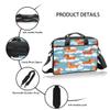 Adornori Dachshund Dog 15 Inch Laptop Bag for Women Men Clouds Waterproof Computer Carrying Case with Shoulder Straps view 4