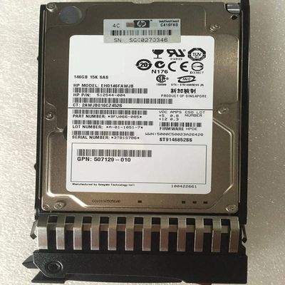 146GB 2.5" 32MB 15K RPM Hard Drive for Servers - Compatible with 512744-001, 512547-B21, 512544-002, 507129-010, DH0146FAWJB, ST9146852SS