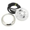 CCXTZC Waterproof Underwater Lamp LED Light Heat Resistant Shockproof 3.5in Energy Saving Mount With Marine Vessel Models Boat Outboard Engine view 2