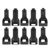 HKLN4510 RMM2050 RMU2080 Holster 10-Pack - Black Replacement Belt Clip for Motorola RM Series Two Way Radio, Compatible with RMU2040 RMU2043 RMV2080 RMU2080D Models view 1