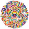 100PCS Pride Stickers  LGBTQ Rainbow Vinyl Decals for Teens, Kids Water Bottles, Laptops, Journals view 1