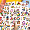 100PCS Pride Stickers  LGBTQ Rainbow Vinyl Decals for Teens, Kids Water Bottles, Laptops, Journals view 4