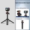 Magnetic Quick-Release Tripod Compatible with DJI Action 6- Extendable Selfie Stick, 360 Ball Head view 3