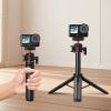 Magnetic Quick-Release Tripod Compatible with DJI Action 6- Extendable Selfie Stick, 360 Ball Head view 4