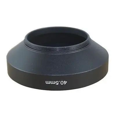 10pcs/lot 37 39 40.5 43 46mm Black Camera Metal Lens Hood Wide Angle Screw in Mount Lens Hood for Canon for Nikon Excellent(43mm)