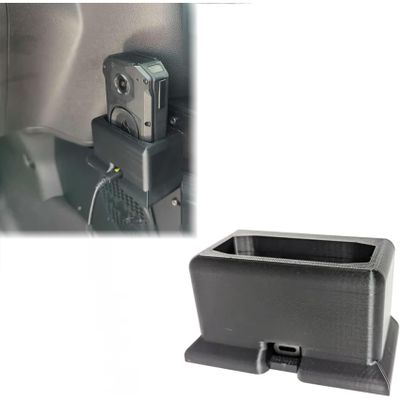 Magnetic Mount Compatible with AXON Body 4, Magnetic Mount for Wall or Stand Desk, Universal Holder for Body Worn Camera, Secure Base with Versatile Placement Options