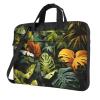 Tropical Rainforest Palm Leaves Laptop bag.15.6 inch Laptop Bag for 13-15.6 Inch, Protective Sleeve with Shoulder Strap view 1