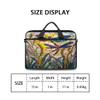 Adornori Retro Floral Dragonfly Laptop Shoulder Bag 15 Inch Waterproof Computer Briefcase Laptop Sleeve Case for Work Business Travel view 2