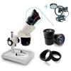 USZWBY Mobile Phone Repairingsoldering Stereo Binocular Microscope with Led Light Compatible with Jewelry Identify view 2