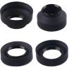 10pcs 49 52 55 58 62 67 72 77 82mm 3-Stage 3 in1 Collapsible Rubber Foldable Lens Hood DSIR Lens for All Camera Excellent(72mm) view 1