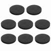 MECCANIXITY Single Sided Speaker Isolation Pads, 70mmx8mm Round Black Non Slip EVA Acoustic Foam Pads Feet Anti-Vibration Base for Decks Speaker Subwoofer HiFi Sound System, Pack of 8 view 1