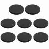 MECCANIXITY Single Sided Speaker Isolation Pads, 65mmx8mm Round Black Non Slip EVA Acoustic Foam Pads Feet Anti-Vibration Base for Decks Speaker Subwoofer HiFi Sound System, Pack of 8 view 1