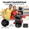 Ball Head Tripod Mount, Panoramic Pan Tilt with Quick Release, Aluminium Alloy - Fluid Head Design, 360 Degree Rotation, Compatible for Photography view 2