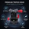 Ball Head Tripod Mount, Panoramic Pan Tilt with Quick Release, Aluminium Alloy - Fluid Head Design, 360 Degree Rotation, Compatible for Photography view 3