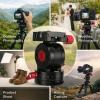 Ball Head Tripod Mount, Panoramic Pan Tilt with Quick Release, Aluminium Alloy - Fluid Head Design, 360 Degree Rotation, Compatible for Photography view 4