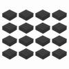 MECCANIXITY Single Sided Speaker Isolation Pads, 50mmx50mmx20mm Square Black Non Slip EVA Acoustic Foam Pads Feet Anti-Vibration Base for Decks Speaker Subwoofer HiFi Sound System, Pack of 16 view 1