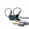 BQEYZ NI HiFi Gaming In-Ear Monitor Wired Earphone Ceramic Composite Vibration Membrane Headphones 3.5mm/4.4mm Detachable Wired Earbuds for Gaming, Player, Stage Compatible (3.5&4.4mm Interchangeable view 1