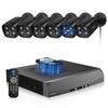 4K Ultra HD & 100FT IR Night VisionPoE Outdoor Security Camera System, Wired Cameras for Home Security, NVR Video Surveillance Kit with Motion Detection view 1