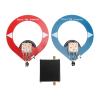 Eujgoov Donut Antenna, Wide Frequency Range Loop Antenna with AM FM SW Radio for Home Theater System view 1