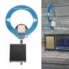 Eujgoov Donut Antenna, Wide Frequency Range Loop Antenna with AM FM SW Radio for Home Theater System view 2