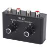 DirectNine Basics Balance Adjuster Volume Control Box Easy to Use Stereo Switcher Wide Compatibility 3.5mm Volume Controller for Digital Sound Players view 1