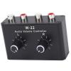 DirectNine Basics Balance Adjuster Volume Control Box Easy to Use Stereo Switcher Wide Compatibility 3.5mm Volume Controller for Digital Sound Players view 4
