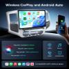 12.5''Car Stereo 8 core 6+64G for Toyota Tacoma Car Radio 2005-2015 | Wireless CarPlay/Android Auto| QLED Touch Screen| Android 13.0 | AM/FM |Steering Wheel Control view 3