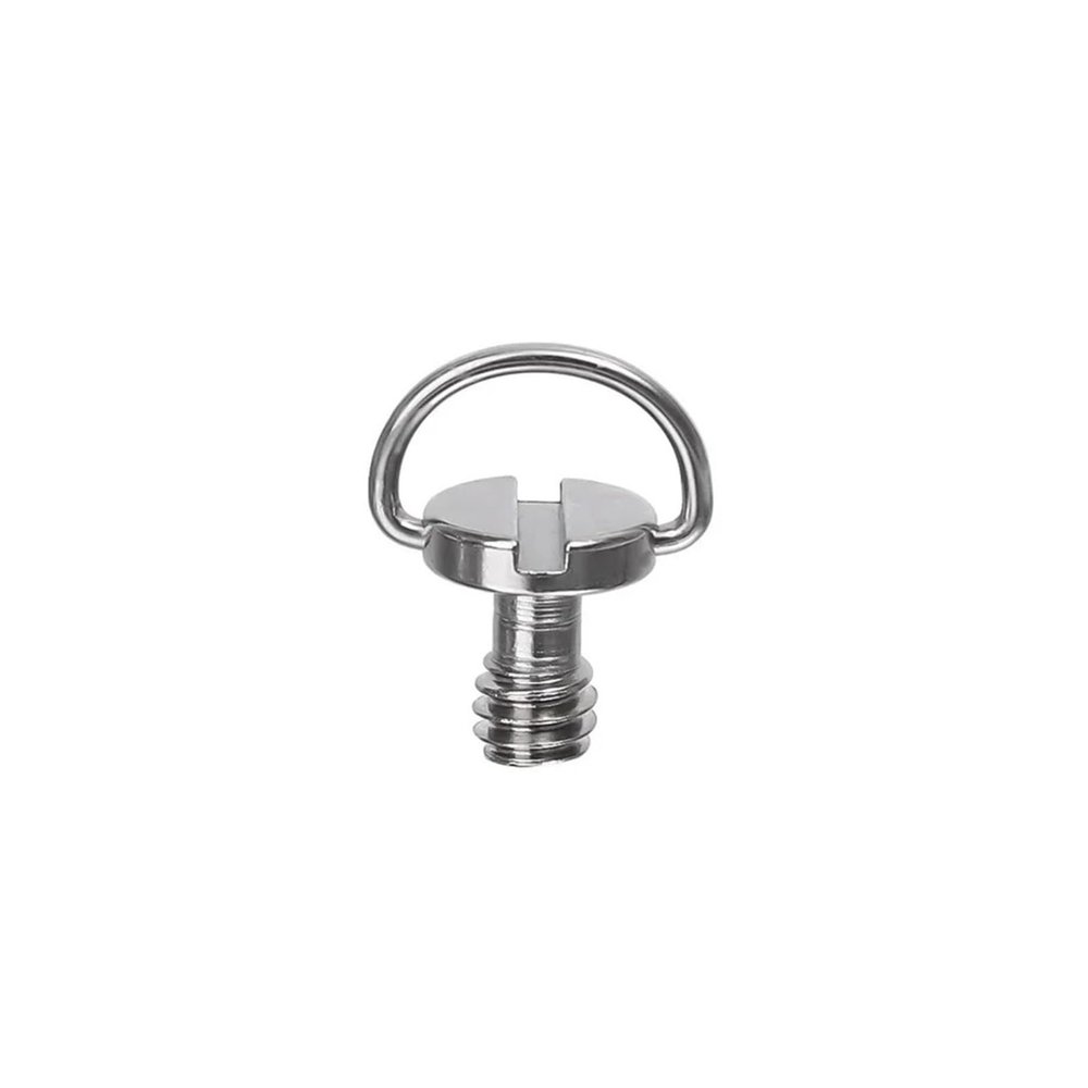 Quick Release Plate Mounting Screws 1/4 3/8 Strap Folding D Ring Screw Tripod Ball Head Quick Shoe Mounting Adapter for Camera Monopod(Choose 3 Pieces)