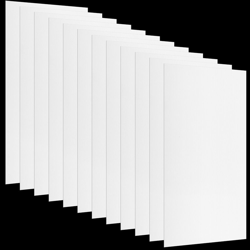 Pushglossy 12 Pack 22.5" x 46.5" x 0.2" Fluorescent Light Covers Classroom Office Diffuser Panels Cuttable for 2x4ft Drop Ceiling Light Polycarbonate Replacement Cover for Hospitals Home (Milky White)