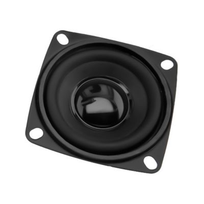 Fryzzolum Metal 53mm Square Subwoofer Speakers 4 Sensitivity Strong Bass Perfect for Consumer Electronics Dynamic Sound Speakers