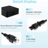 100W 65W USB C Charger Compatible with Asus ROG Ally X Z1 Ally Dock ROG Flow X13 Z13 GV301 GV302 GZ301 ZenBook Duo Zephyrus G16 GU605 G14 GA403 Strix G18 G16 Scar 16 18 Type C view 3