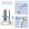 15-in-1 Tower Power Strip 2500W, 9 sockets, 6 USB Charging Ports, Retractable 1.8-Meter Extension Cord Expansion Plug(EU_250V_White) view 3