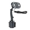 ECVGHD USB Car Fan Easily Mounted With 3 Powerful Speed Light With Adjust Direction 360Rotate For Travel Fan For Travel view 1