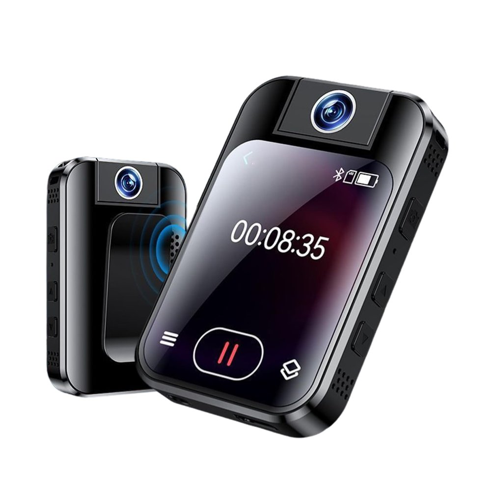 Sanpyl Sports MP3 Player with Bluetooth 5.4 and 180 Rotatable Camera, 2.02 Inch Touch Screen Portable Music Player with Built in Speaker