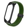 Adjustable Braided Wristband Compatible with Plaud NotePin AI Voice Recorder,Breathable Soft Wearable Strap with Magnetic Buckle and PC Case,Lightweight Band,Note Ai Voice Recorder Accessories,Green view 1