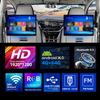 13.5 Inch Car Headrest TV Screens with Android14 Portable TV with USB,SD Card,FM,Bluetooth,Hdmi in,AV,Headphone Jack,Touch Screen and Support Phone Mirroing and WiFi,Hotspot with 4GRam+64G (2pcs) view 3