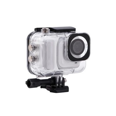 HD Waterproof Housing for Insta360 GO Ultra Anti Scratch Anti Impact Underwater Protective Case, Sport Camera 360 GO Ultra Diving Case (196ft) (Clear, Large)
