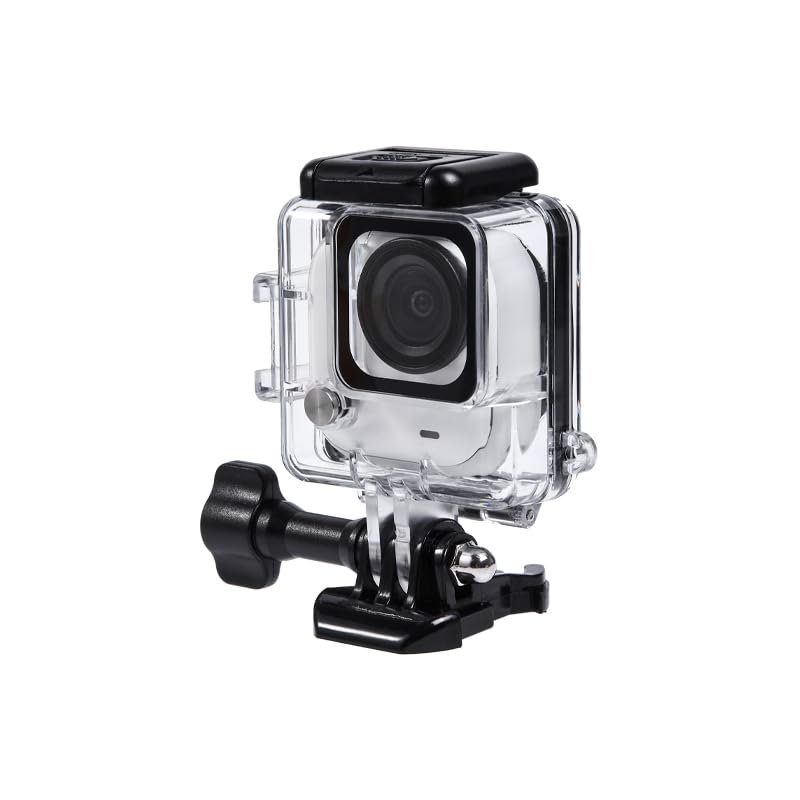 HD Waterproof Housing for Insta360 GO Ultra Anti Scratch Anti Impact Underwater Protective Case, Sport Camera 360 GO Ultra Diving Case (196ft) (Clear, Small)