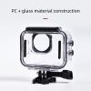 HD Waterproof Housing for Insta360 GO Ultra Anti Scratch Anti Impact Underwater Protective Case, Sport Camera 360 GO Ultra Diving Case (196ft) (Clear, Small) view 4
