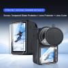 2 PCS Screen Protector for DJI Osmo Action 6, Sports Camera Tempered Glass Screen Protector Set (2 screen protector + lens cap) view 2