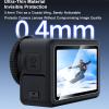 2 PCS Screen Protector for DJI Osmo Action 6, Sports Camera Tempered Glass Screen Protector Set (2 screen protector + lens cap) view 4