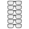 MECCANIXITY 2 Pcs Polarized 3D Glasses, Passive 3D Viewing Glasses Frames for RealD Movies Theater Games TV Photo Projector view 1