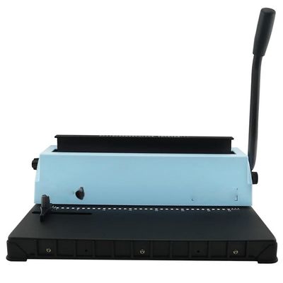 for Double Coil Album Calendar Calendar 34 Hole Iron Ring Office Binding Machine File Menu Punching Machine Square Hole TD-130