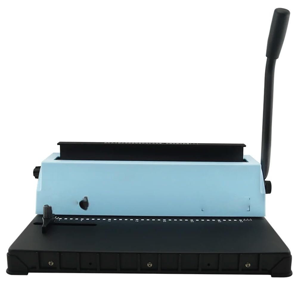 for Double Coil Album Calendar Calendar 34 Hole Iron Ring Office Binding Machine File Menu Punching Machine Square Hole TD-130