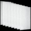 Pushglossy 8 Pack 22.5" x 46.5" x 0.2" Fluorescent Light Covers Close to Ceiling Lights Diffuser Panels Polycarbonate Lighting Sheets for Commercial Office Classroom Replacement (Clear) view 1
