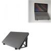 Foldable Laptop Wall Mount SpaceSaving Laptop Holder for Wall Installation, Supports Laptops up to 2.0cm Thick, Compatible with MacBook/for Dell/for HP/for Other Slim Notebooks view 1