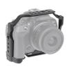 FOTGA Camera Cage for Canon EOS R10 Camera, with Cold Shoe 1/4" Screw Mouting, 3/8"-16 Locating Pins for Arri Grip, Quick Release Plate for Arca Tripod view 1